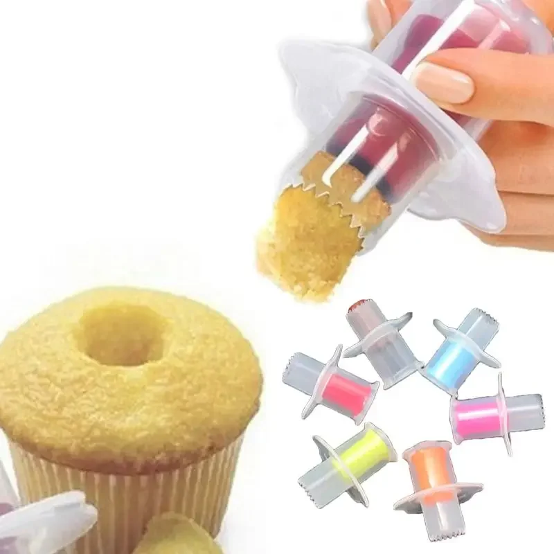 Kitchen Cake Tools Cupcake Muffin Cake Corer Plunger Cutter Pasty Decorating Divider Mould