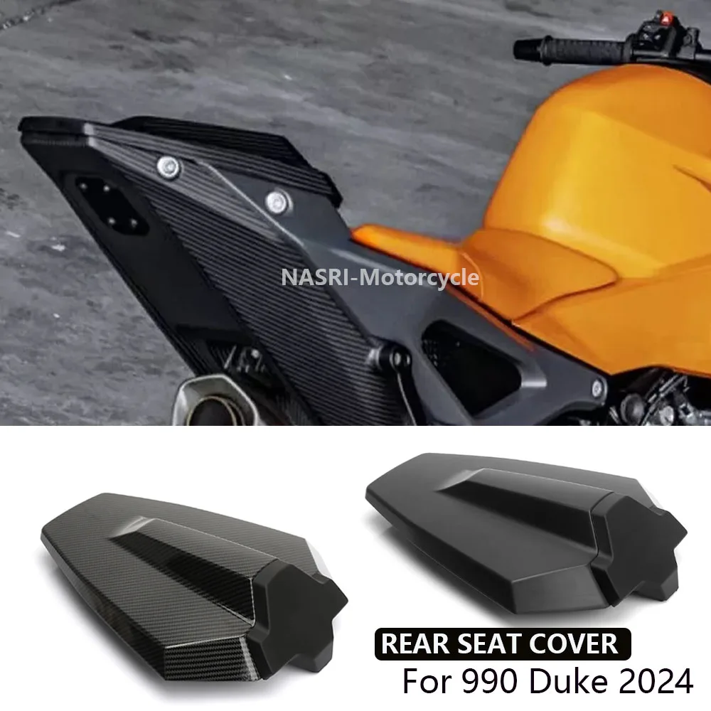 Motorcycle Accessories 2 Color Pillion Rear Passenger Seat Cover Cowl Fairing For 990DUKE 990 DUKE 990Duke 990 Duke 2024