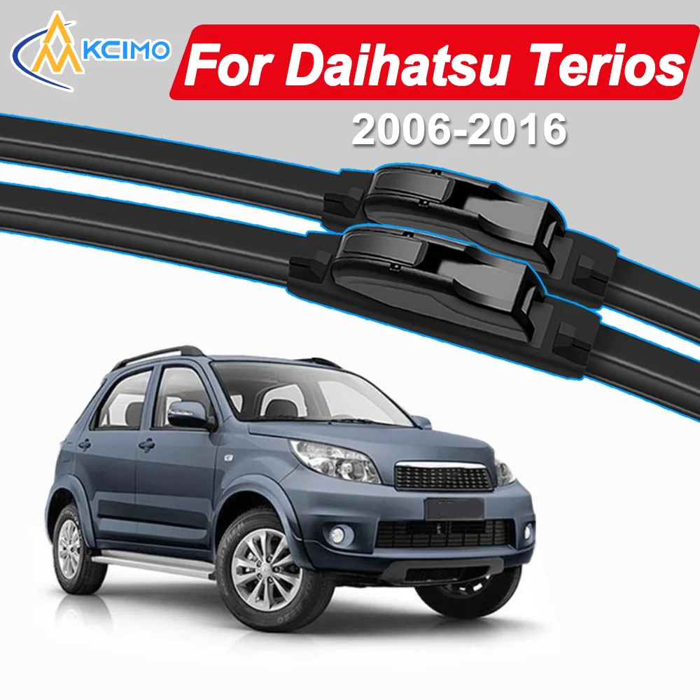 Limpiaparabrisas delanteros para Daihatsu Terios J200/F700 2006-2016, accesorios para ventana de coche, Toyota Rush, 2 uds.