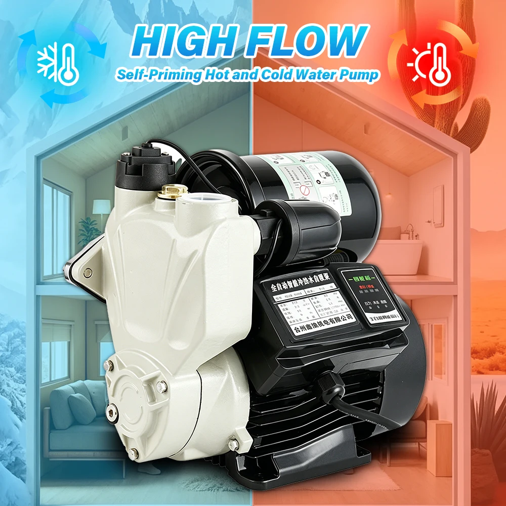 TUNGFULL High Lift Water Self-Priming Pump with All Copper Motor Fully Automatic for Home And Industrial Water Supply