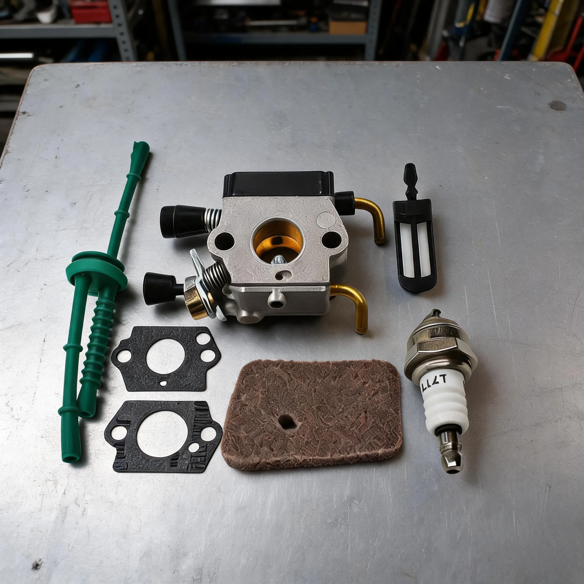 New Carburetor Set For FS55, FS55R, FS55RC, KM55, For HL45, KM55R, And FS38 Fuel Line Set Included Lawn Mower Accessories