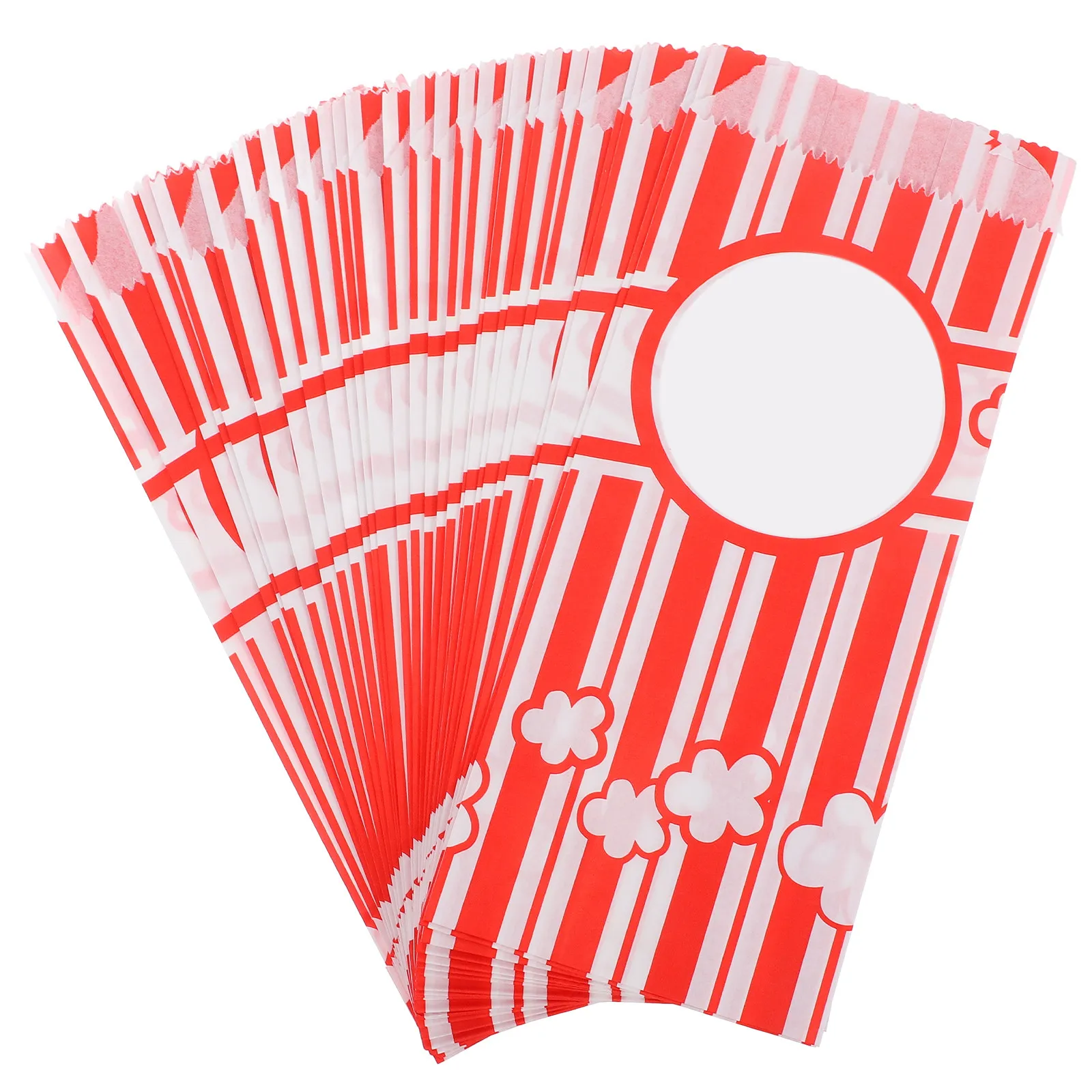 30Pcs Popcorn Snack Bags Individual Servings Oilresistant Stylish Design Cinema Use Popcorn Snack Bags