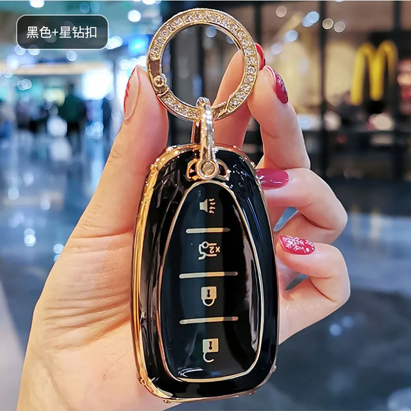 TPU Remote Car Key Case Cover for Chevrolet Onix Equino Orlando Cruze Spark Sonic Camaro Volt Bolt Trax Malibu Blazer Traverse