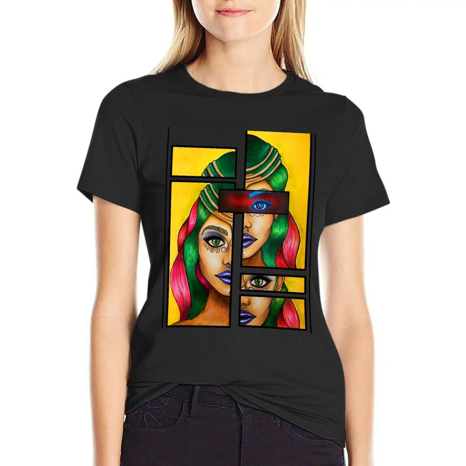Daughter Of The Moon T-Shirt oversized cute clothes Woman fashion