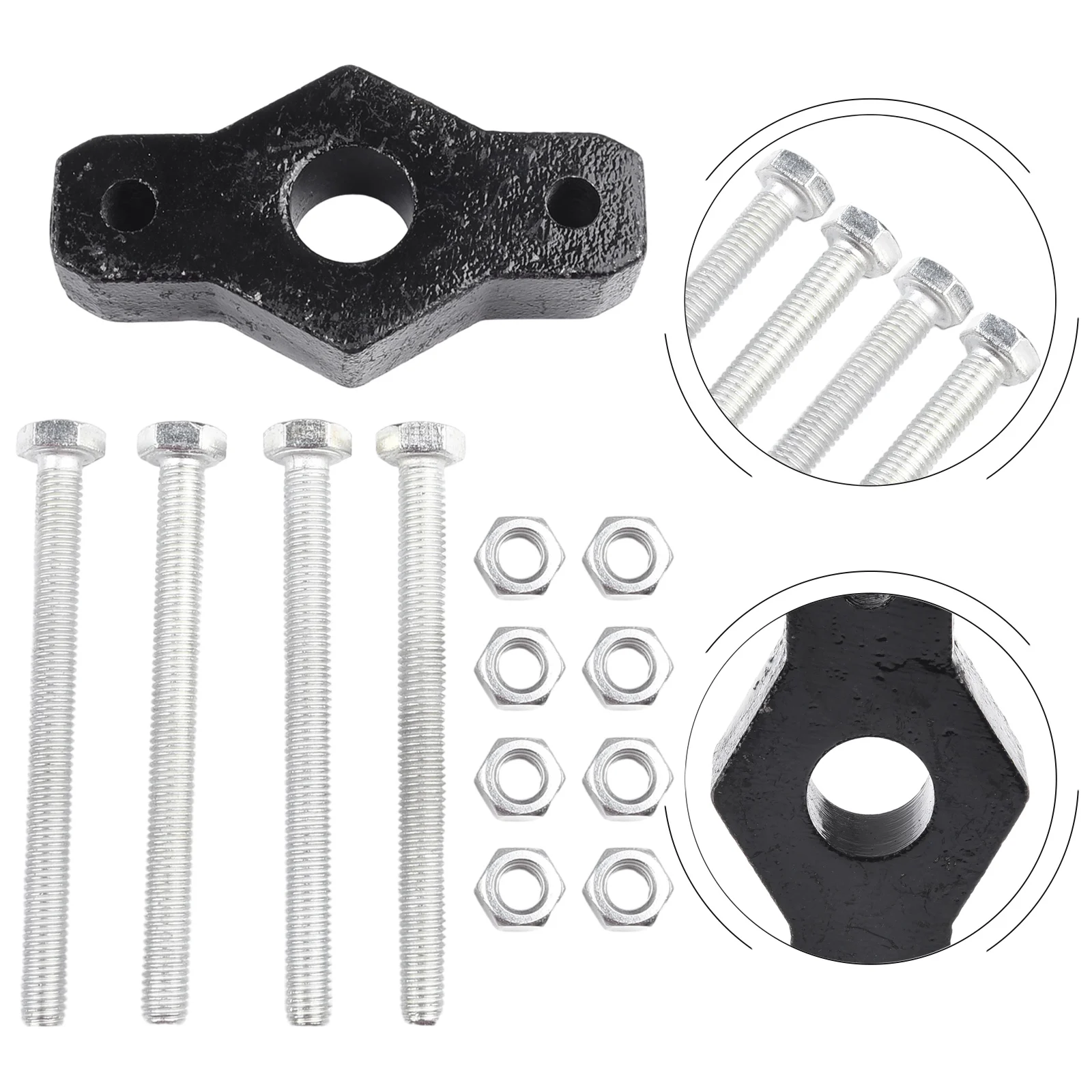 /Metal /Flywheel /Puller 19203 691062 With 8 Screws And Nuts For Lawn Mower Engine Repair Replacement Tool Garden Equipment Part