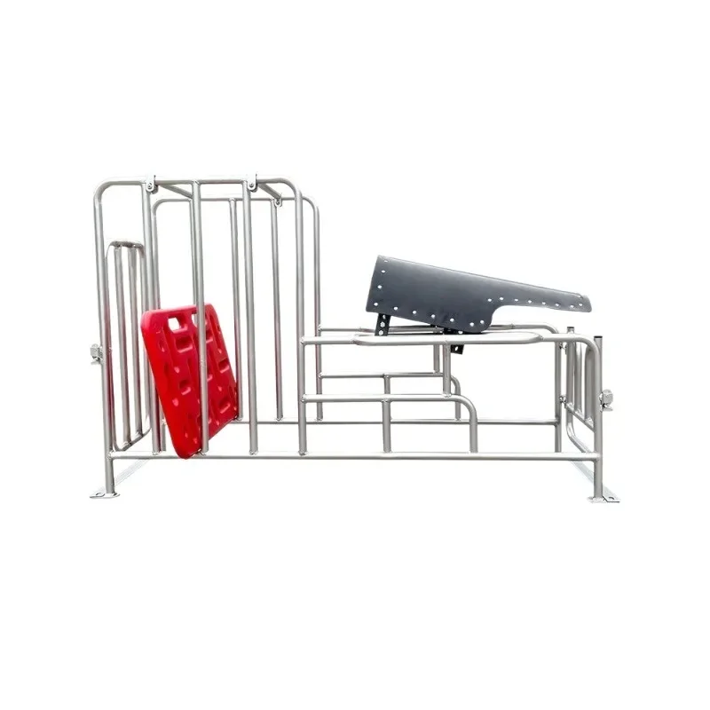 Sow breeding rack Lifting pig bar Short foot breeding rack Hot dip galvanized floor breeding rack Sperm collection brac