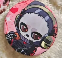 Call of Duty อุปกรณ์ต่อพ่วง ghost bar ตกแต่ง badge เข็มกลัดคอลเลกชัน millet อะนิเมะของขวัญเพื่อน