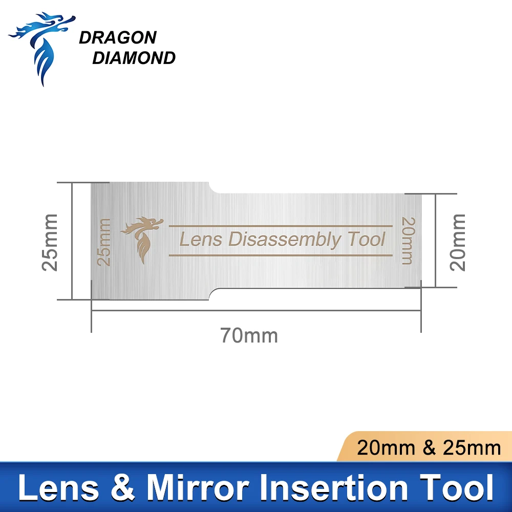 Imagem -04 - Lens Mirror Removal And Insertion Tool Desmontar as Ferramentas de Instalação Co2 Laser Head Lens Tube