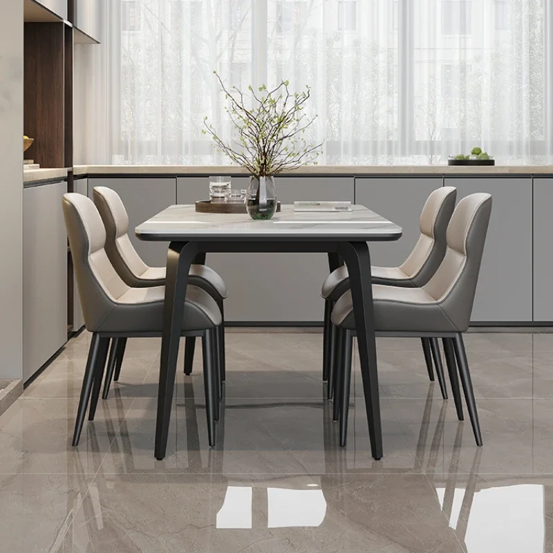 Dining Table Modern Large High Kitchen Restaurant Tables Craft Dinning Bar Stool Furniture Mesa Plegable Cocina Sets Luxury