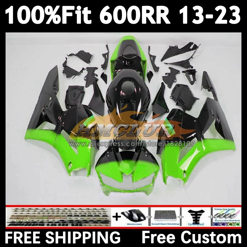 OEM Kit For HONDA CBR600 CBR 600RR 600 CC F5 RR 62No.34 CBR600RR 13 14 15 16 17 18 2019 green black 2020 2021 2022 2023 Fairing