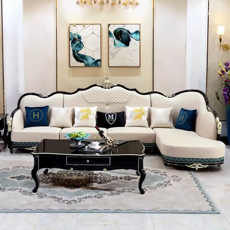 

Office Modern Living Room Sofa Genuine Leather Solid Wood Living Room Sofa Minimalist Ergonomic Muebles Postmodern Furniture