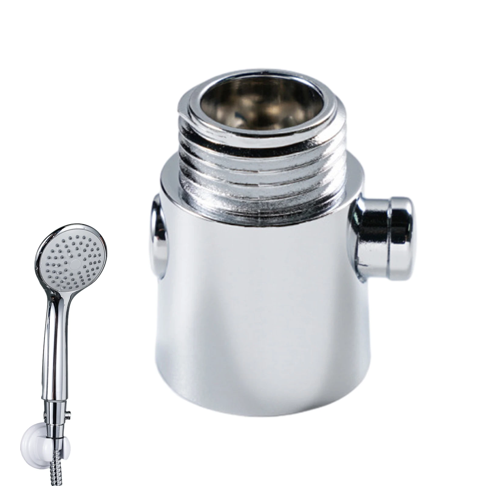 Shut Off Valve Toilet Sprayer Shower Head Hose Bidet Universal Regulator Accessory Button Type Water Pressure Home Control