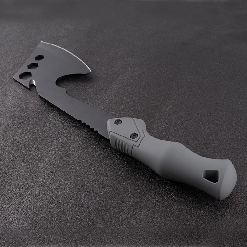 

Camping Axe Head Multifunction Survival Axe Portable Hunting Pocket Knife MultiTool Outdoor Hatchet Rope Cutter Survival Gear