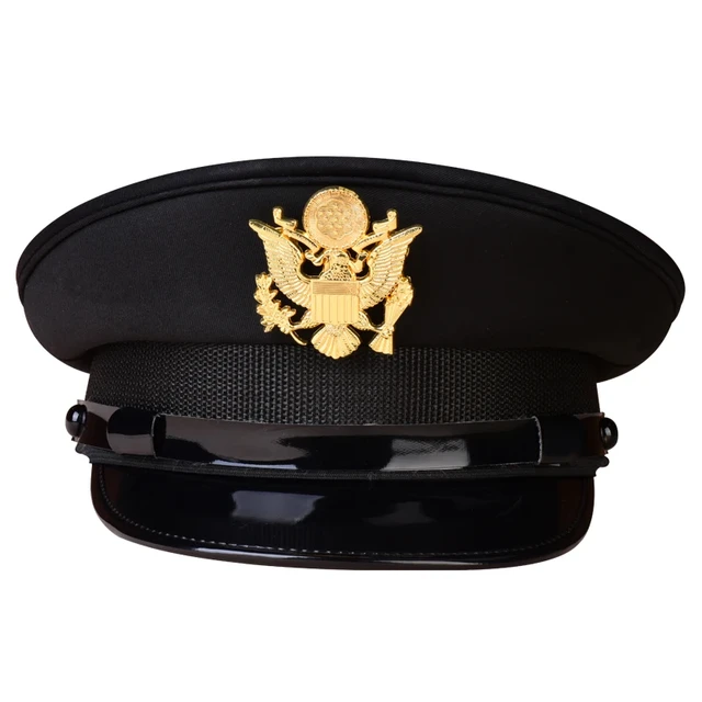 Hongkong Police Visor Cap Captain Pilot Hat Military Hats For Men Captain's  Cap Military Men Hat - Military Hats - AliExpress