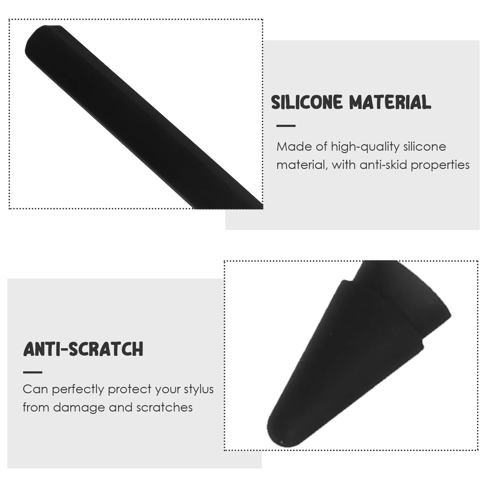 

Силиконовый защитный рукав для стилуса, противоскользящий чехол в форме моркови для карандаша 2, чехол против падения, детский подарок для студентов, стилус