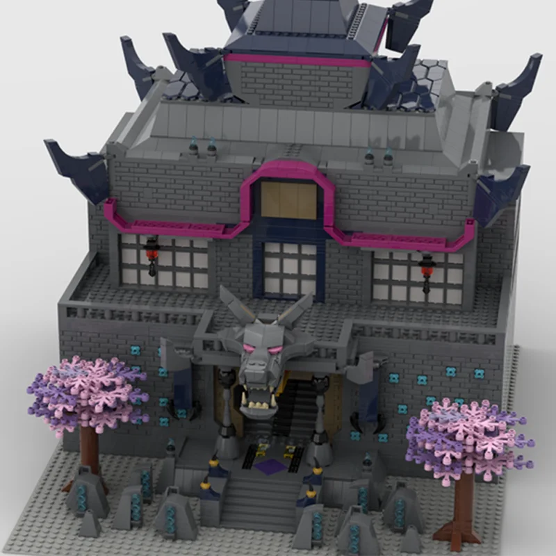 

3183pcs Moc Ninjas Shadow Dojo Modular Medieval Building Building Blocks Creativity Assembly Bricks Toys Kids Christmas Gifts