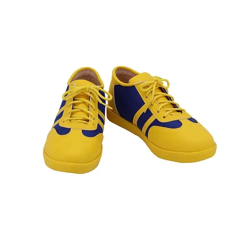 Game Street Fighter Chun Li Cosplay Shoes Yellow Sports Shoes For Women Girl Halloween Carnival Role Play Costume Accessories