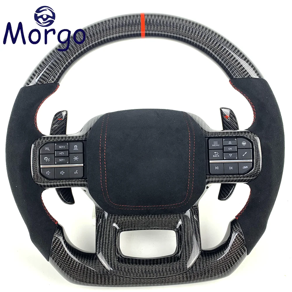 Interior accessories for Ford 2024 year New model Raptor Customized carbon fiber car steering wheel Supporting personal design