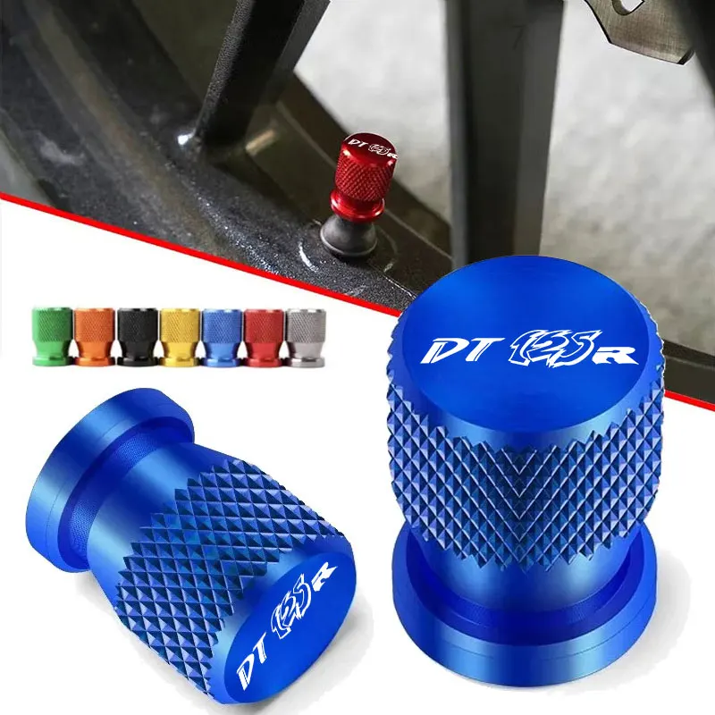 

Motorcycle CNC Vehicle Wheel Tire Valve Stem Caps Cover For YAMAHA DT125R DT125RR DT125 R DT 125 1998 2000 2001 2002 2003 2004