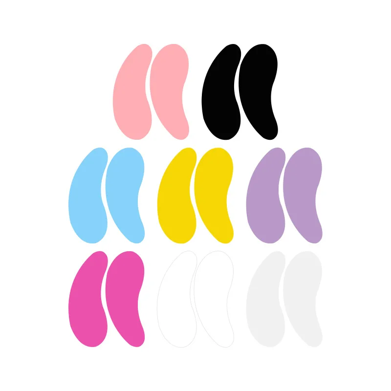

20 Pairs Silicone Eye Pads Eye Patches Silicone Under Eyepads for Eyelash Extensions Supplies for Lashistas Tools cils extension