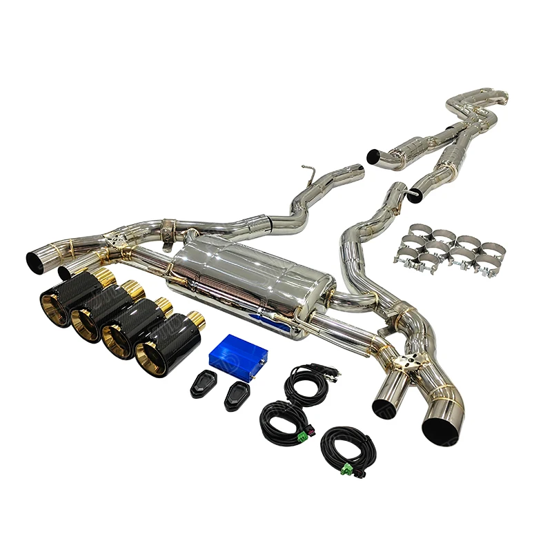 

JTLD Valvetronic Escape 304 Stainless Steel Exhaust Pipe Muffler Exhaust System For BMW X3M X4M F97 F98 3.0T 2019-2023