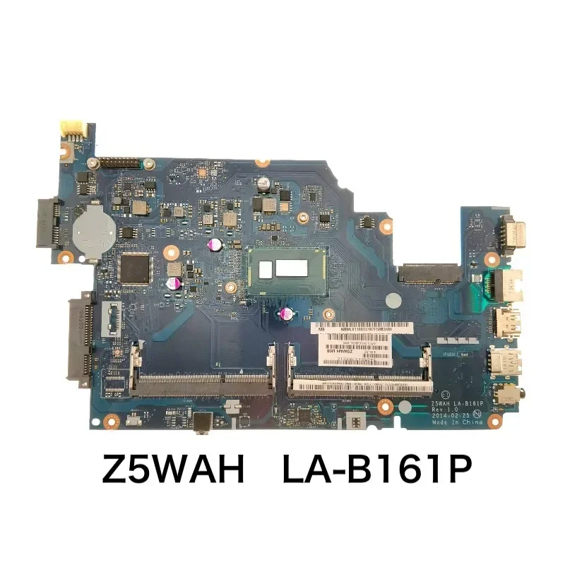 For Acer E5-571 E5-531 Laptop Motherboard Z5WAH LA-B161P DDR3 Mainboard 100% Tested OK Fully Work Free Shipping