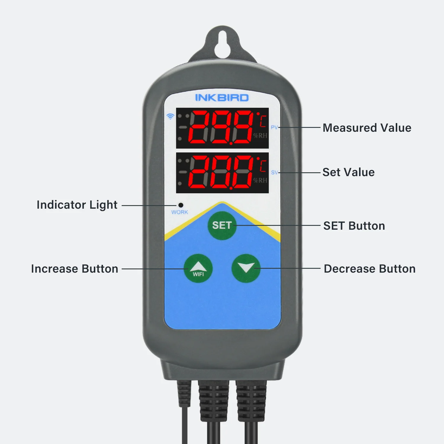 INKBIRD Wifi Heating Temperature Controller 24 Hours Digital Cycle Timer Thermostat for Greenhouse,Incubation,Germination,Reptil