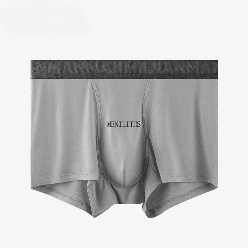 

Modal Men's Underwear Mulberry Silk Bacteriostatic inner crotch comfortable breathable mid-waist men's boxers for men shorts