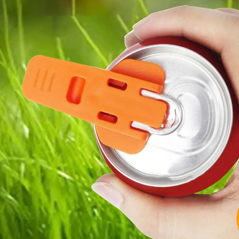 Simple Portable Bottle Opener Reusable Easy Can Opener Sealed Drink Beer Cola Opener Lid Remover Kitchen Supplies Camping Tools