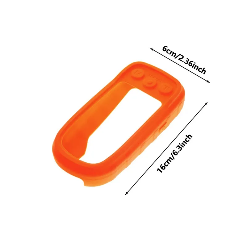 Silicone Case & Flexible Glass Screen Protector for Garmin Alpha 100 Handheld GPS