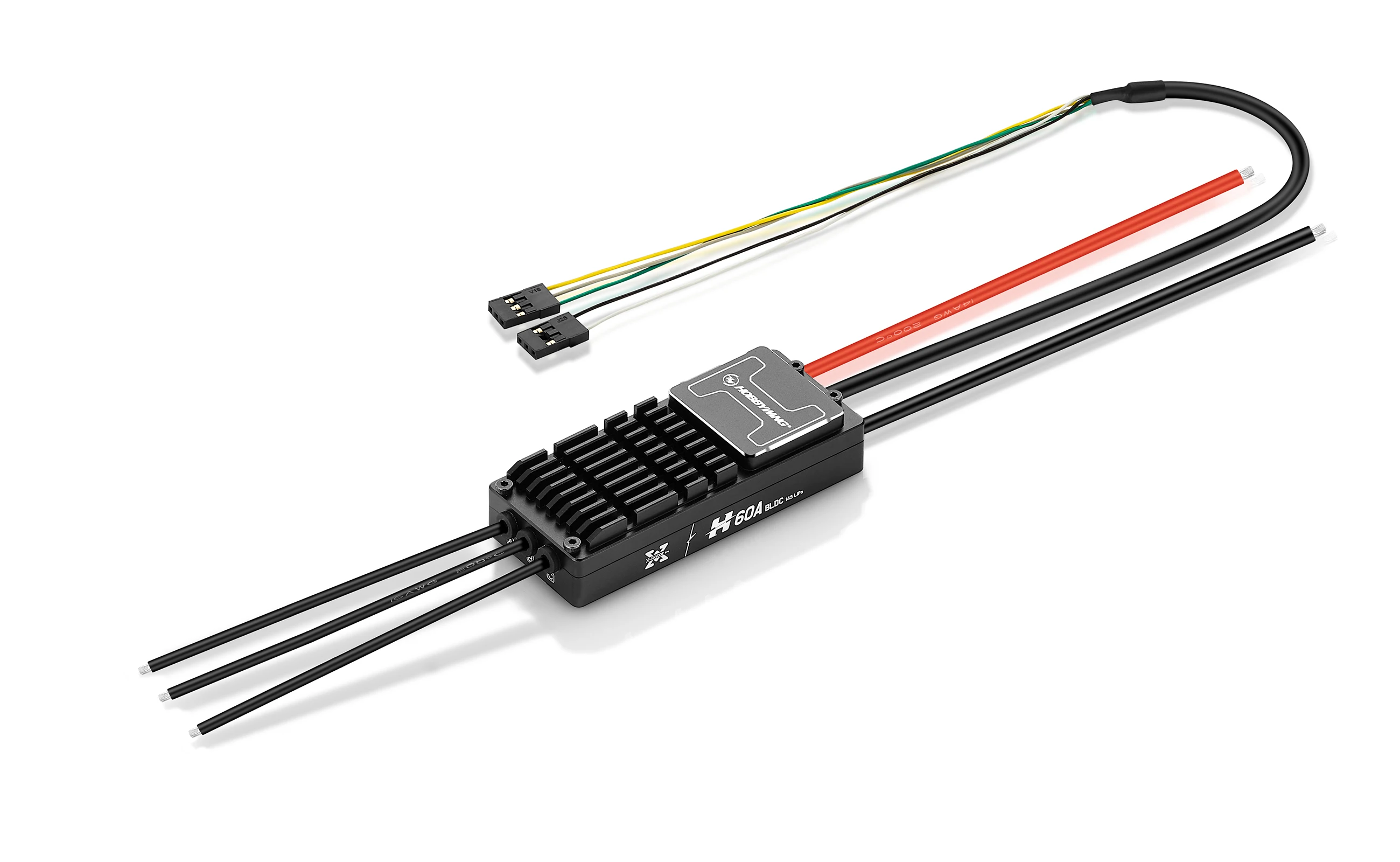 

Hobbywing XRotor Pro H60A BLDC 6-14S ESC CAN Protocol / IP55 For RC Model Parts