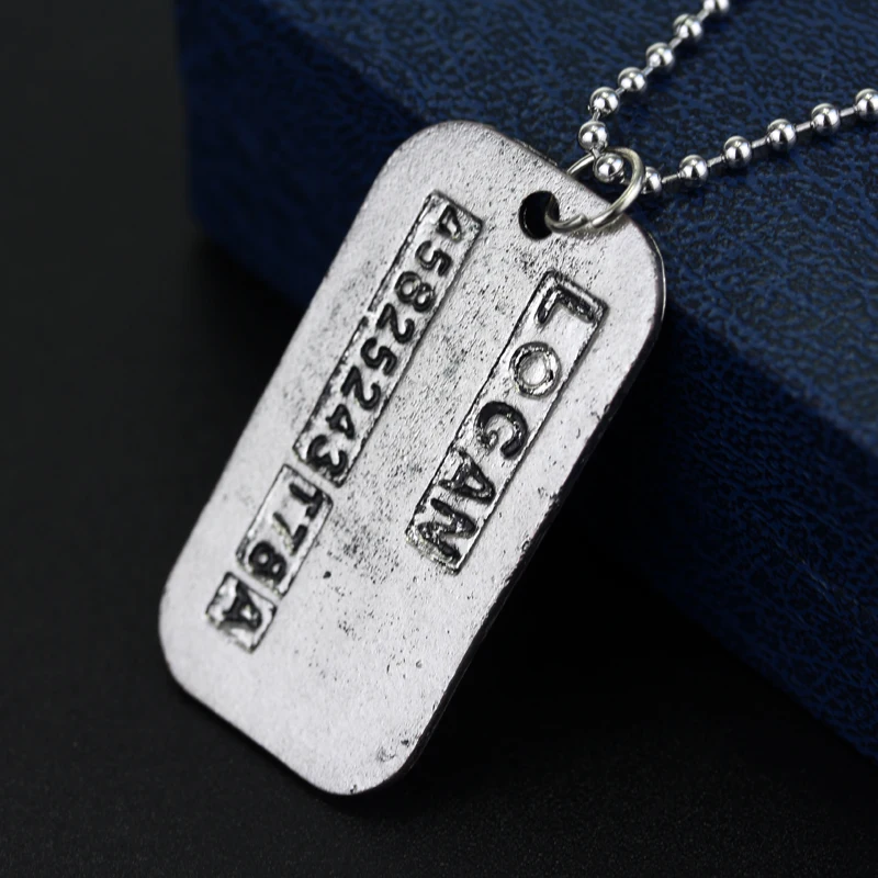 Modische Punk-Style Wolverine-Anhänger-Halskette - Filmfigur-Schmuck-Accessoire als Einzigartiges Geschenk für Männer – Detail 3