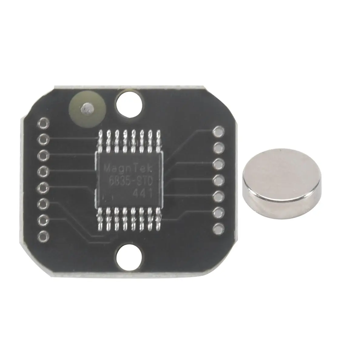 A73T MT6835 Magnetic Encoder Module PWM/SPI Brushless Motor 21BIT Encoder Can Replace AS5048