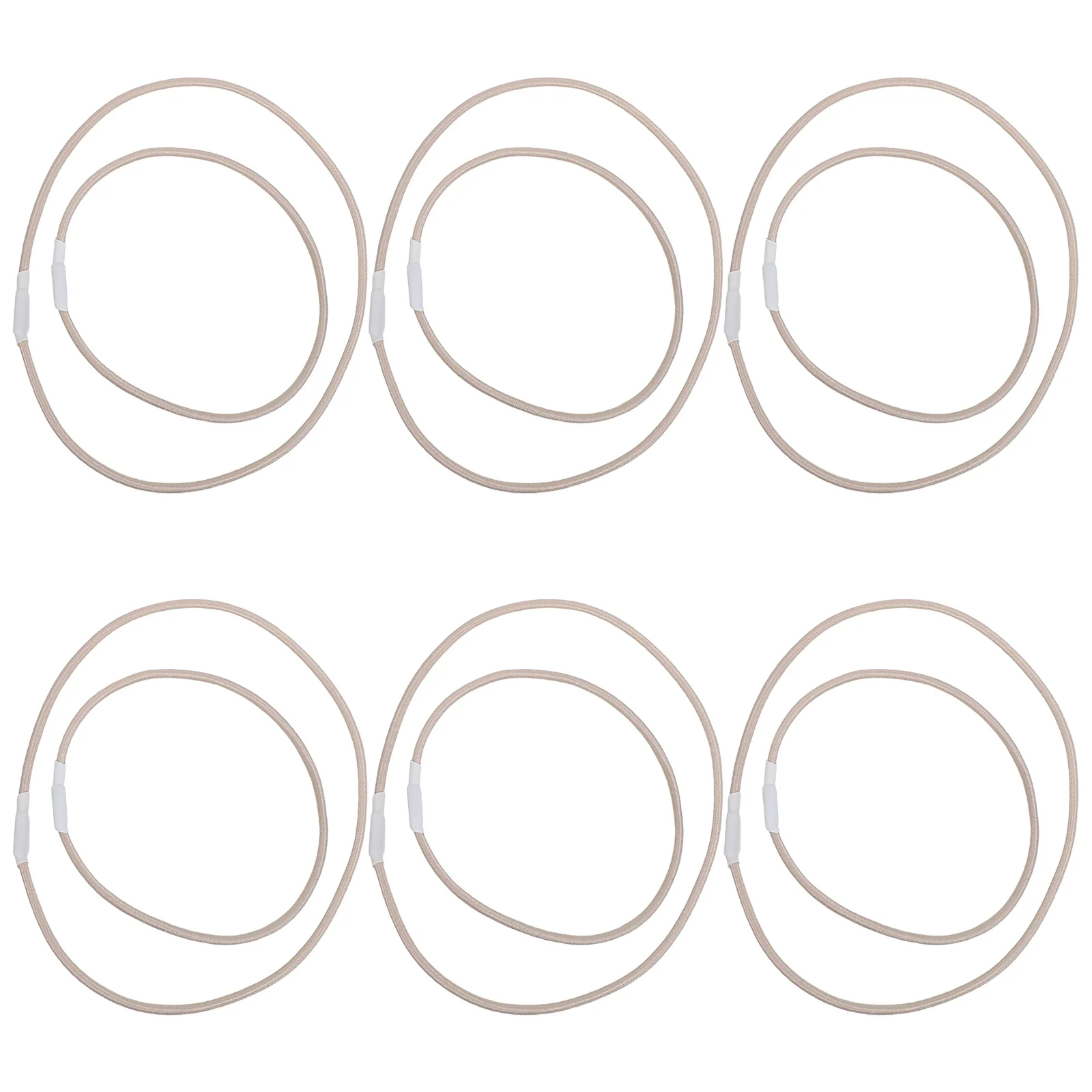 

12Pcs Microphone Shockmount Rubber Bands Universal Elastic Replacement Shock Mount Ring for Mic Holder Studio Podcast Mic