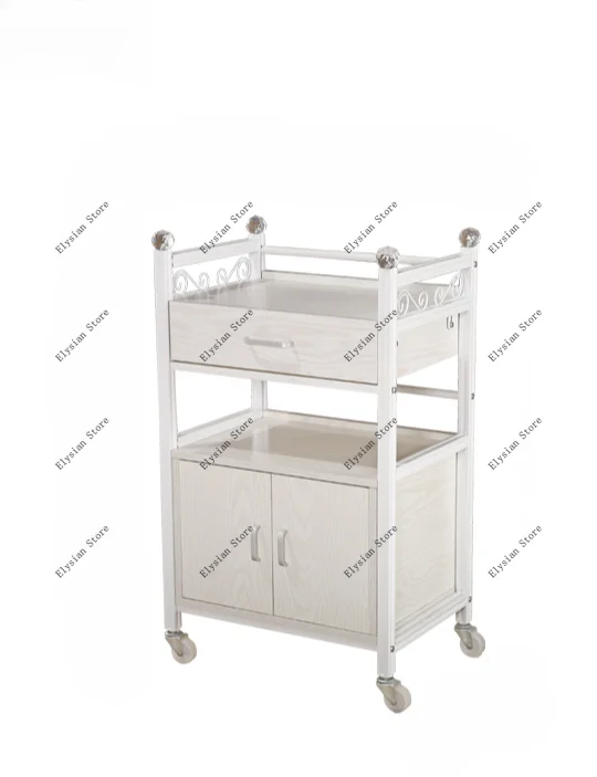 

Beauty Rolling Cart Bedroom Bedside Salon Trolley Barbershop Kitchen Carrello Attrezzi Furniture HYST