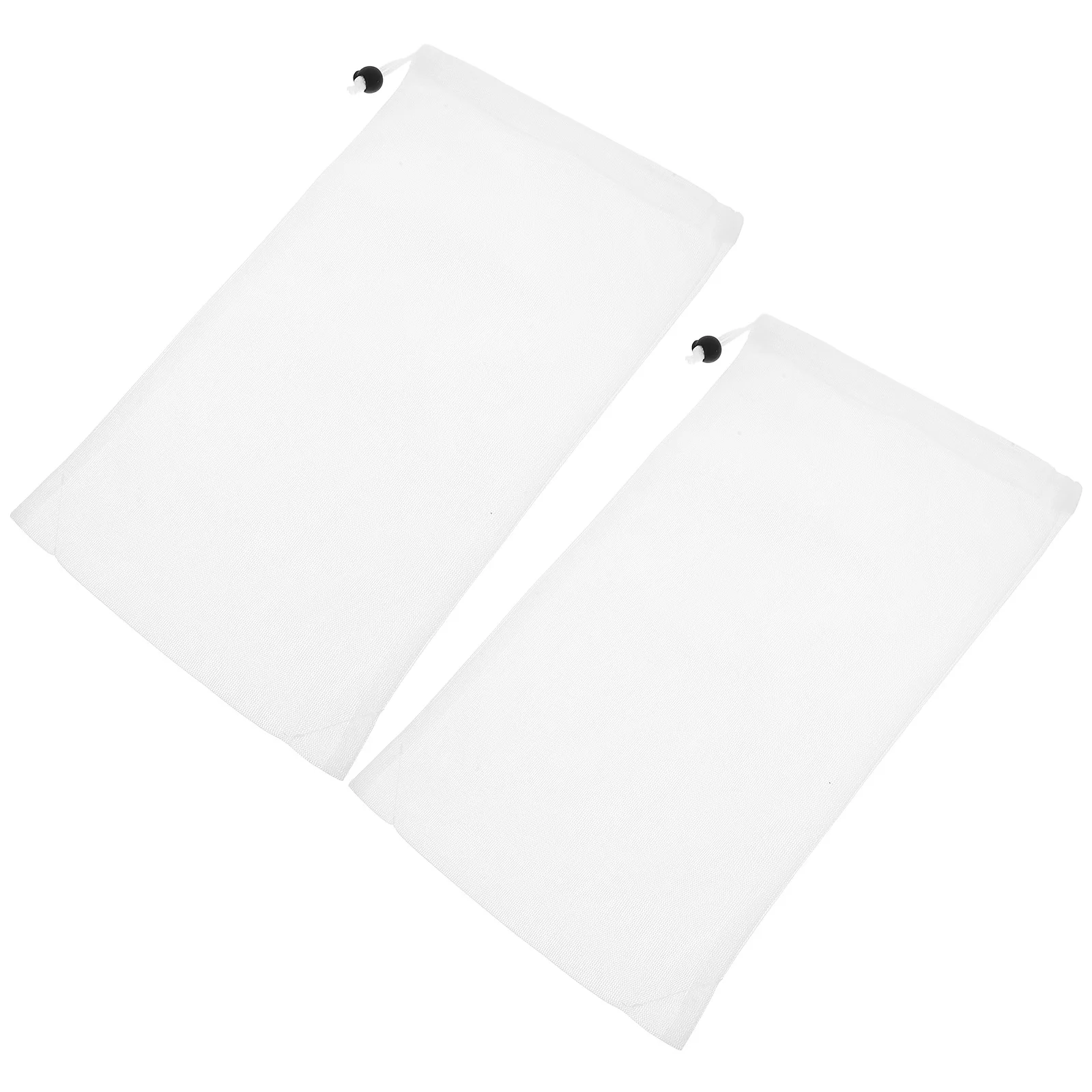 

2Pcs Fine Mesh Filter Bags for Pool Cleaner with Locking Cord Multi-Functional Use in Pools Aquariums Fish Tanks