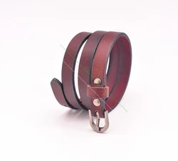 G422 Dark Brown Classic Hot Vintage Multi Wrap Leather Bracelet Cuff Wristband New