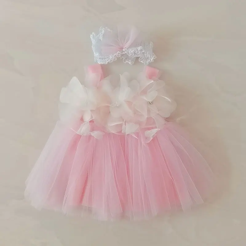 Baby Tutu Skirt Headband Outfit Newborn Photography Props Infant Costume Princess Headband Baby Photography Props