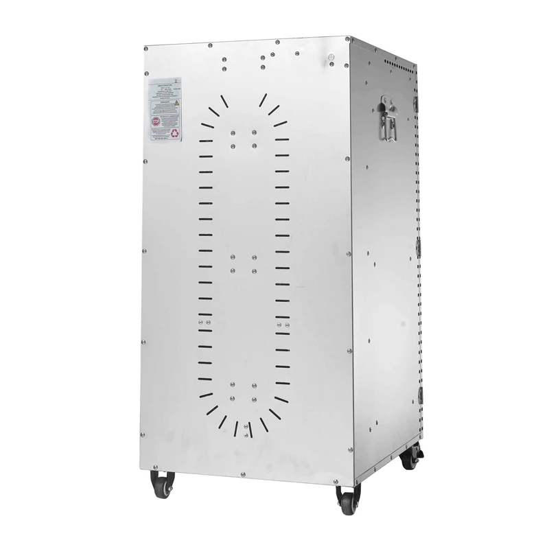 Disidratatore per mele commerciale a 22 vassoi per uso domestico alimentare Dehyrazione allo zenzero