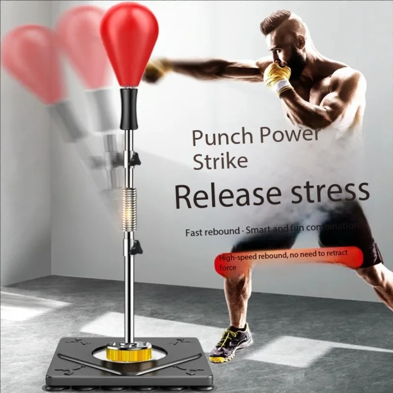 Boxing speed ball training reaction target household vertical tumbler sandbag vent pear ball Sanda training equipment
