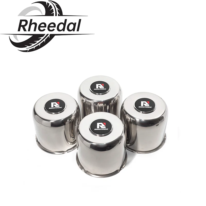 

Колпачки центральные Rheedal (2/4 шт.) из нержавеющей стали, 124 мм/4,88 дюйма (наружный диаметр) и 111 мм/4,37 дюйма (внутренний диаметр), для прицепов-дач, кемперов и автодомов