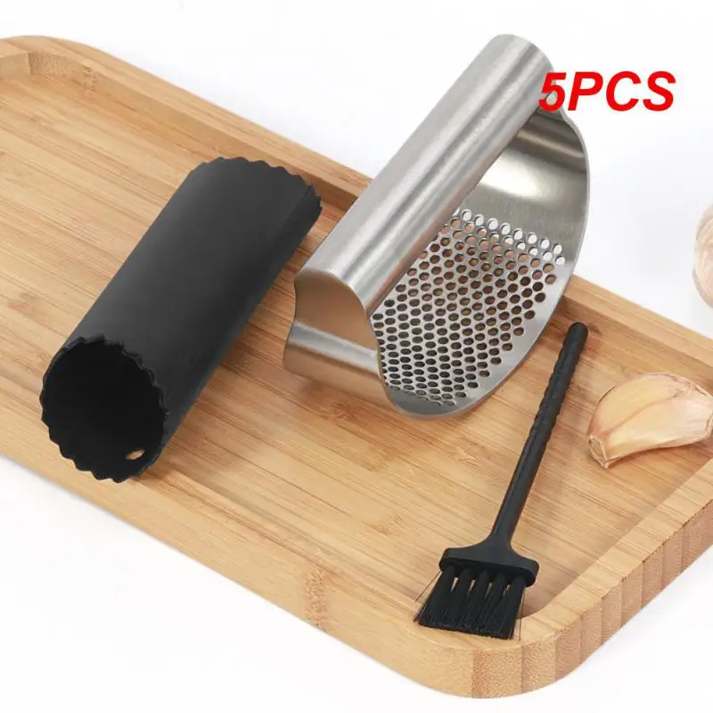 

5 шт., пресс для чеснока из нержавеющей стали