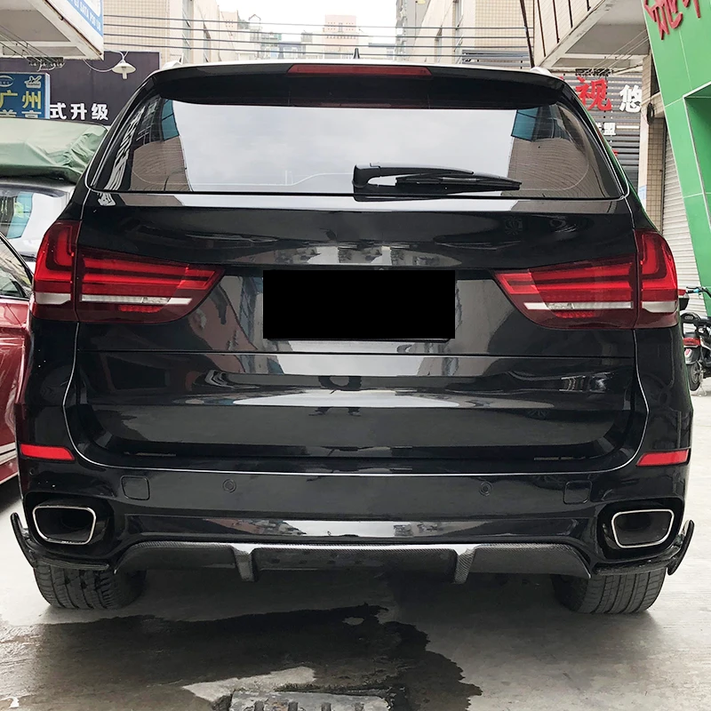 F15 Body Kit for   X5 F15 to M-tech Bodykit Front Bumper Side Skirt M Sport Exhaust Rear Car Bumper Wheel Hurb Mt Bumper