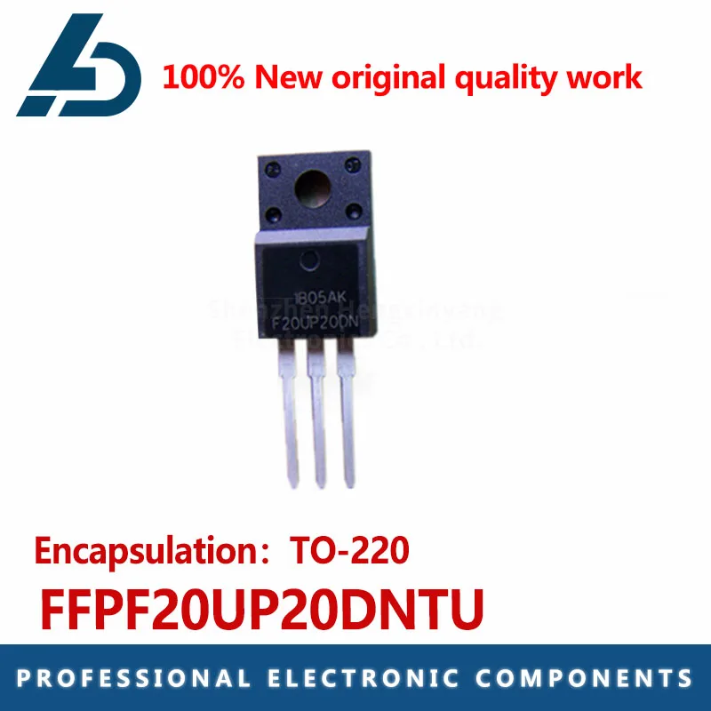 FFPF20UP20DNTU Silk screen F20UP20DN Package TO-220 Fast Recovery rectifier Diode 200V10A