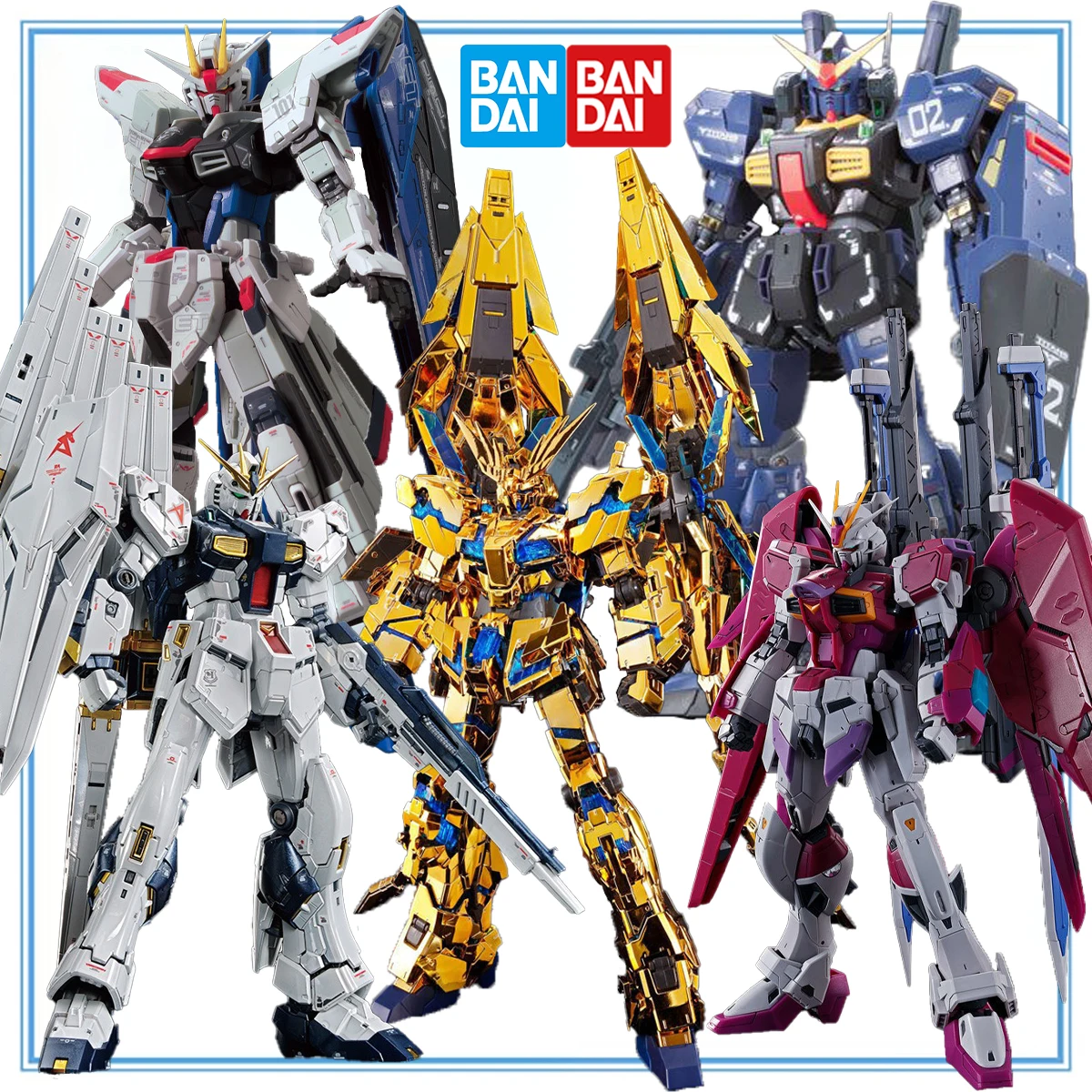 in-stock-original-bandai-spirits-mobile-suit-gundam-rg-phenex-destiny-impulse-freedom-vergcp-mk-Ⅱ-titans-rx-93-v-titanium-finis