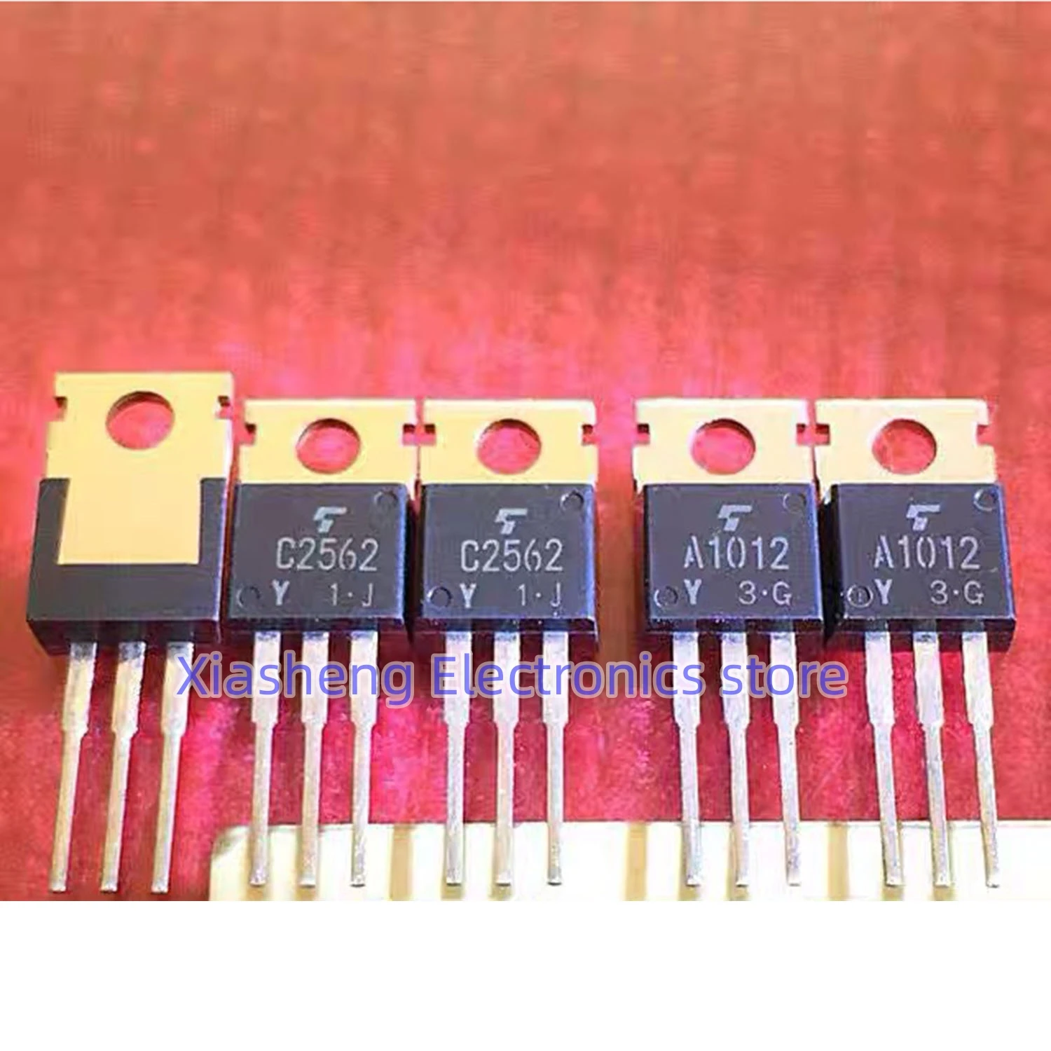 

New Original 10Pairs 2SC2562 C2562 + 2SA1012 A1012 TO-220 Transistor In Stock Good Quality