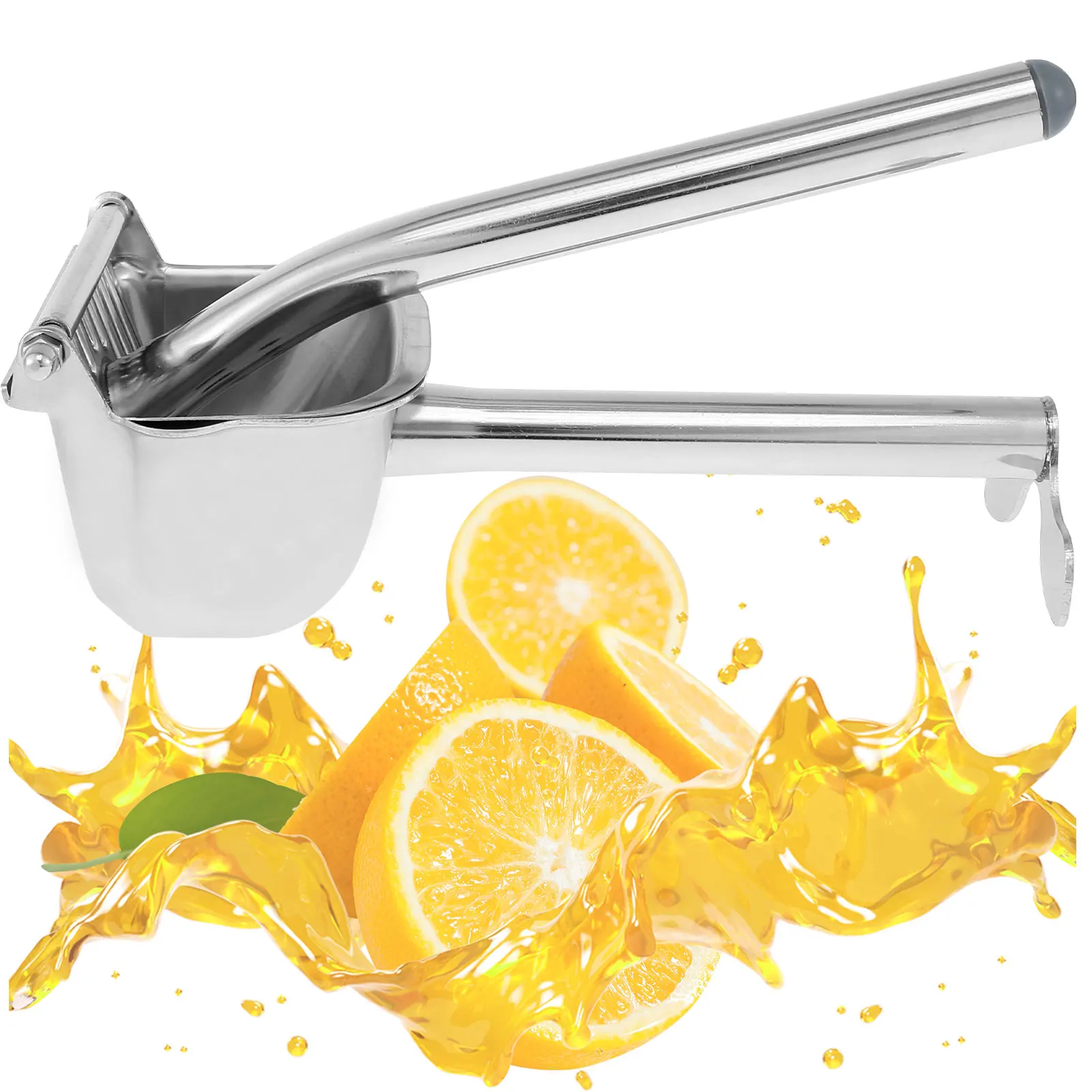 

Hand Press Juicer Stainless Steel Manual Fruit Juice Squeezer Labor-Saving Citrus Squeezer Multipurpose Juice Extractor Tool for