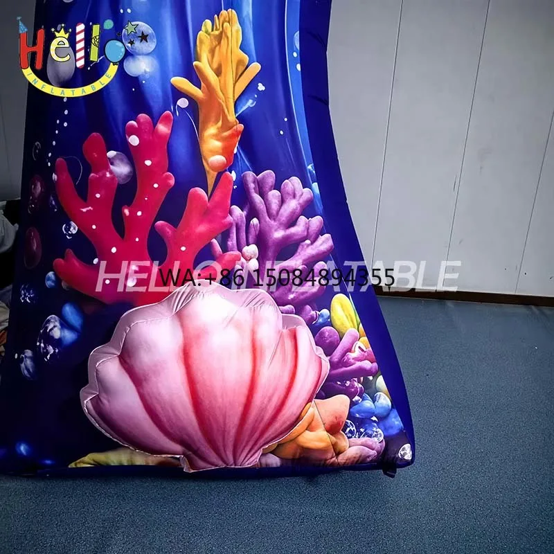 Custom DECO Inflatable Sea Arch Model with Electric Blower for Events Decoration