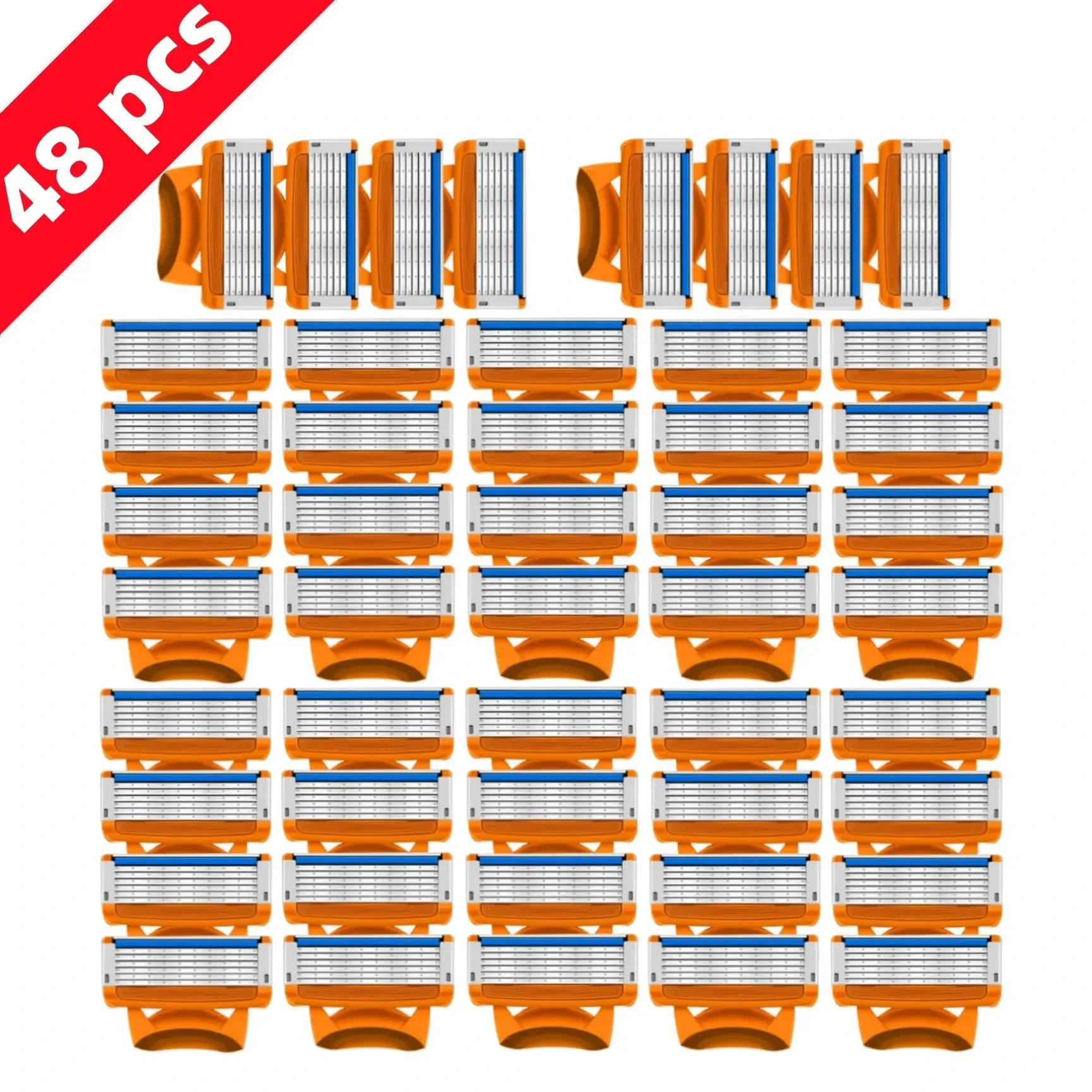 

Men's Razor 5-layer Men's Razor Power Shaving Shaver Male Face Beard Hair Trimmer 5 Layer Blades Replacement