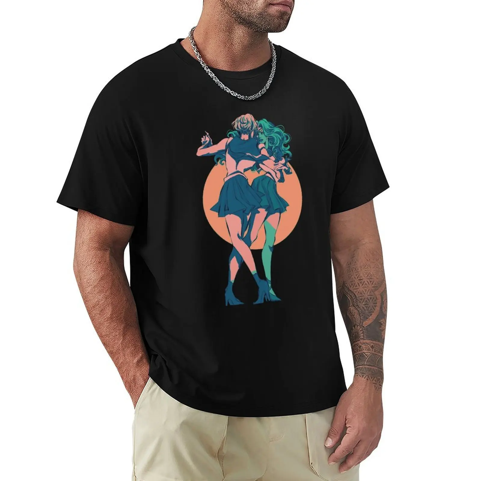 

UraNep dance T-Shirt Big and Tall Gym T-Shirt